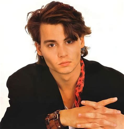 johnny depp haircut 90s